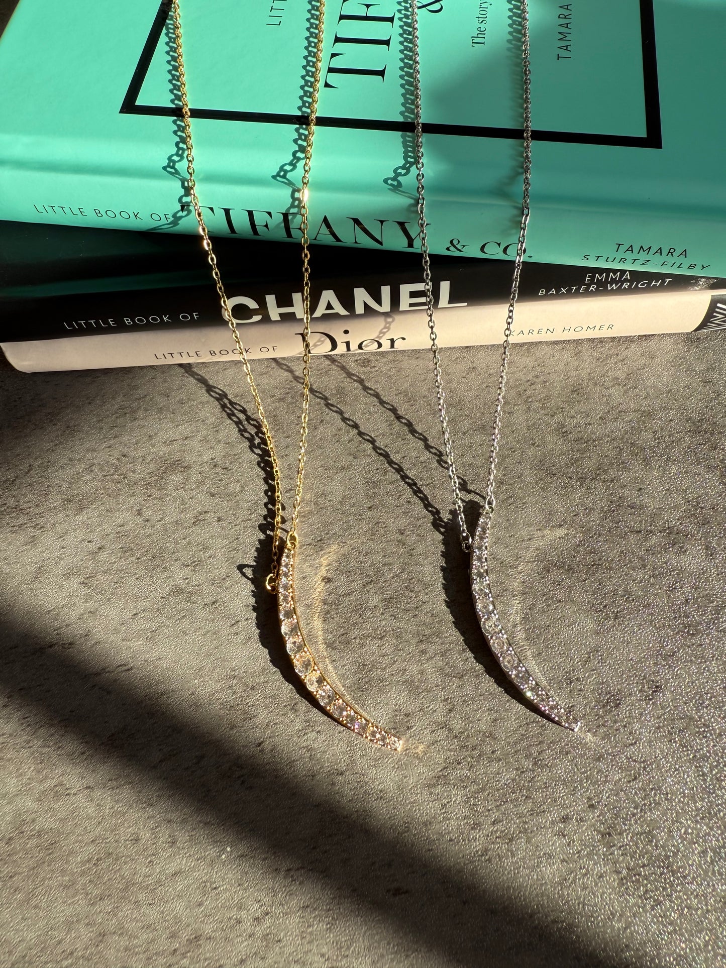 Luna Luxe Necklace-Silver