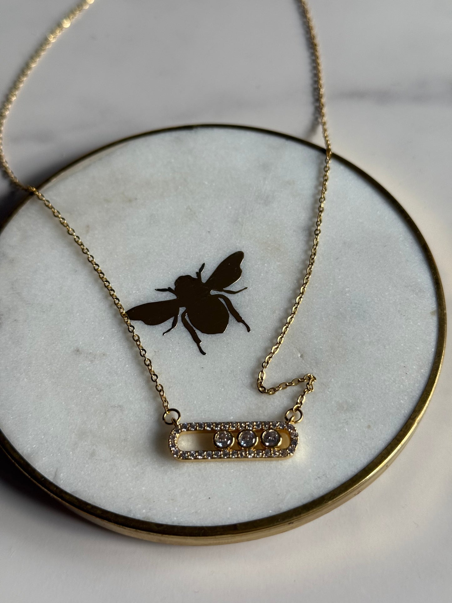 Celeste Bar Necklace