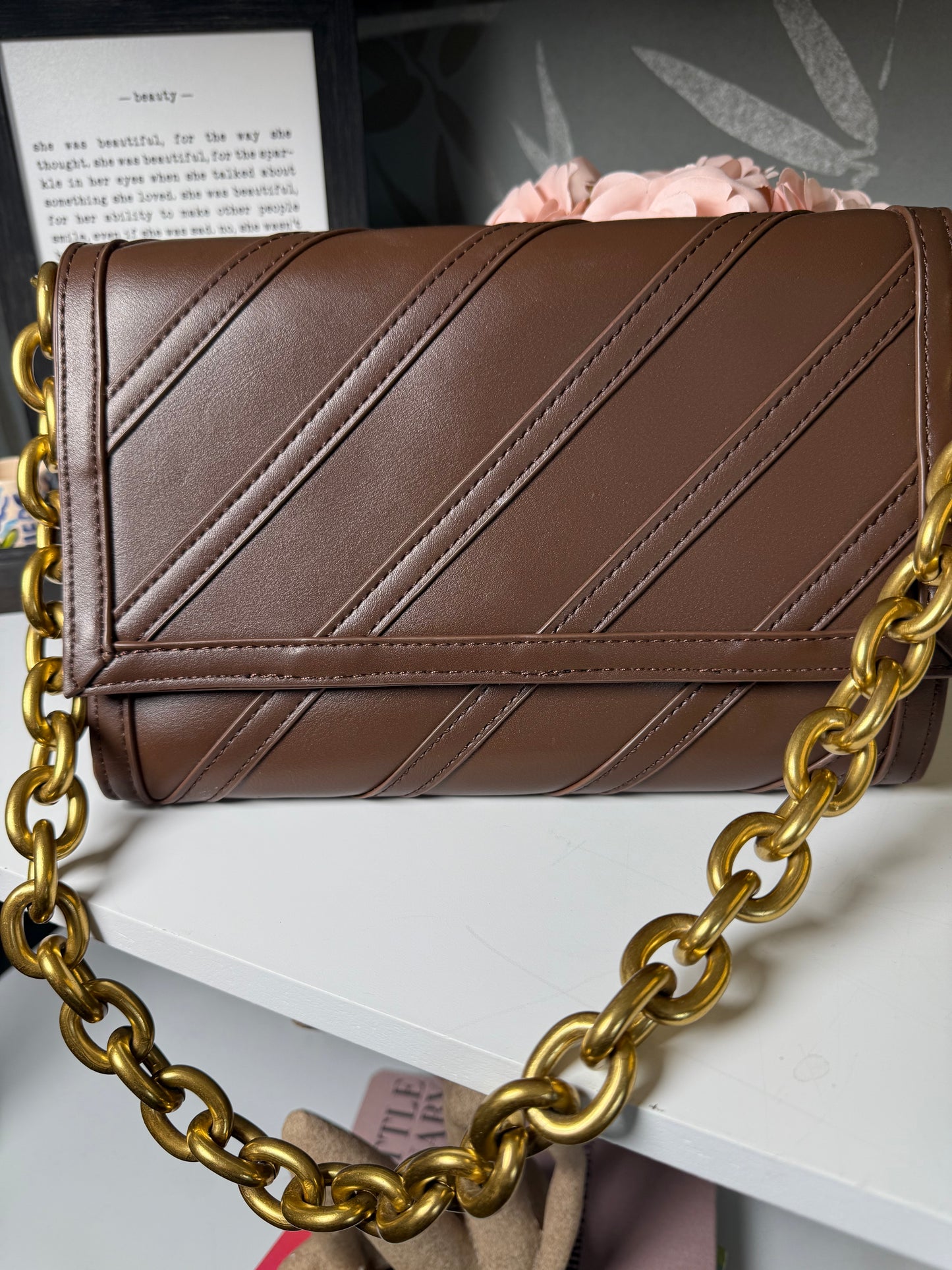 Mocha Luxe Bag