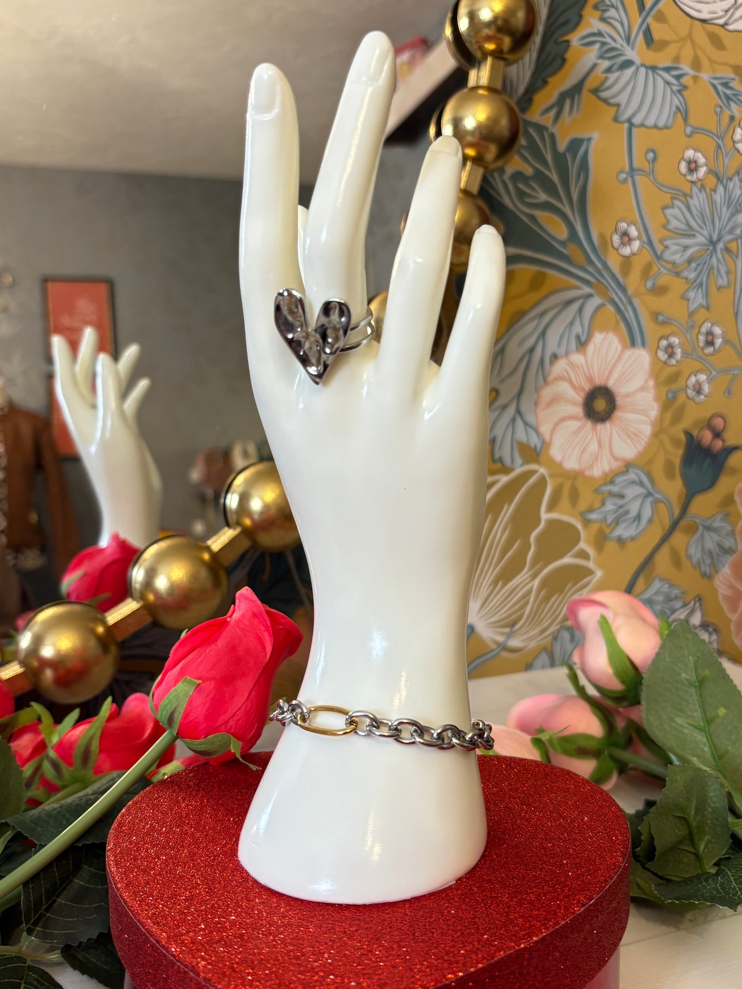 Silver Heart Ring
