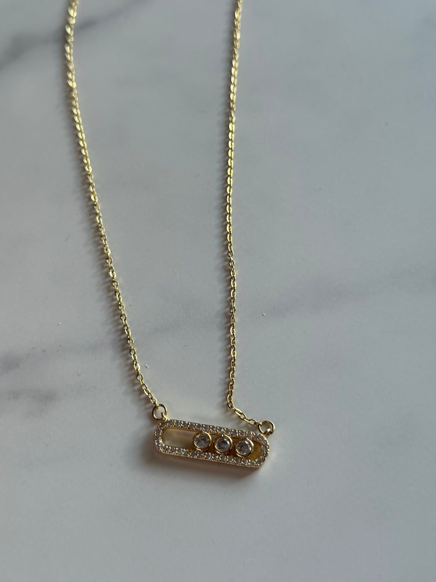 Celeste Bar Necklace
