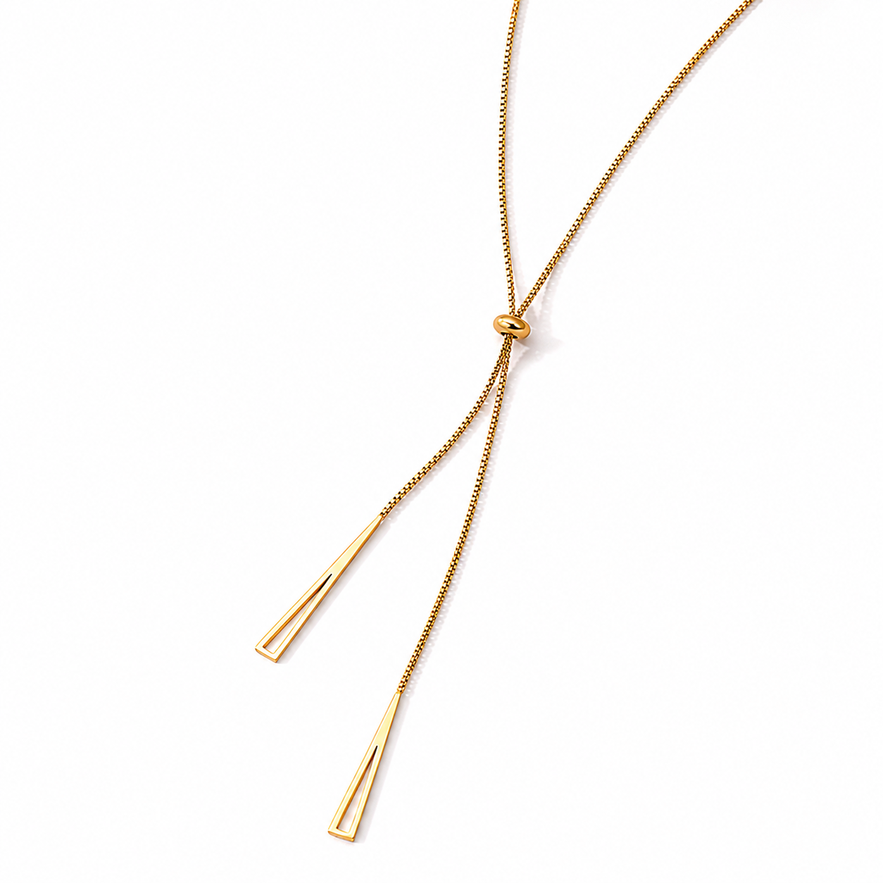 Golden Y-Lariat