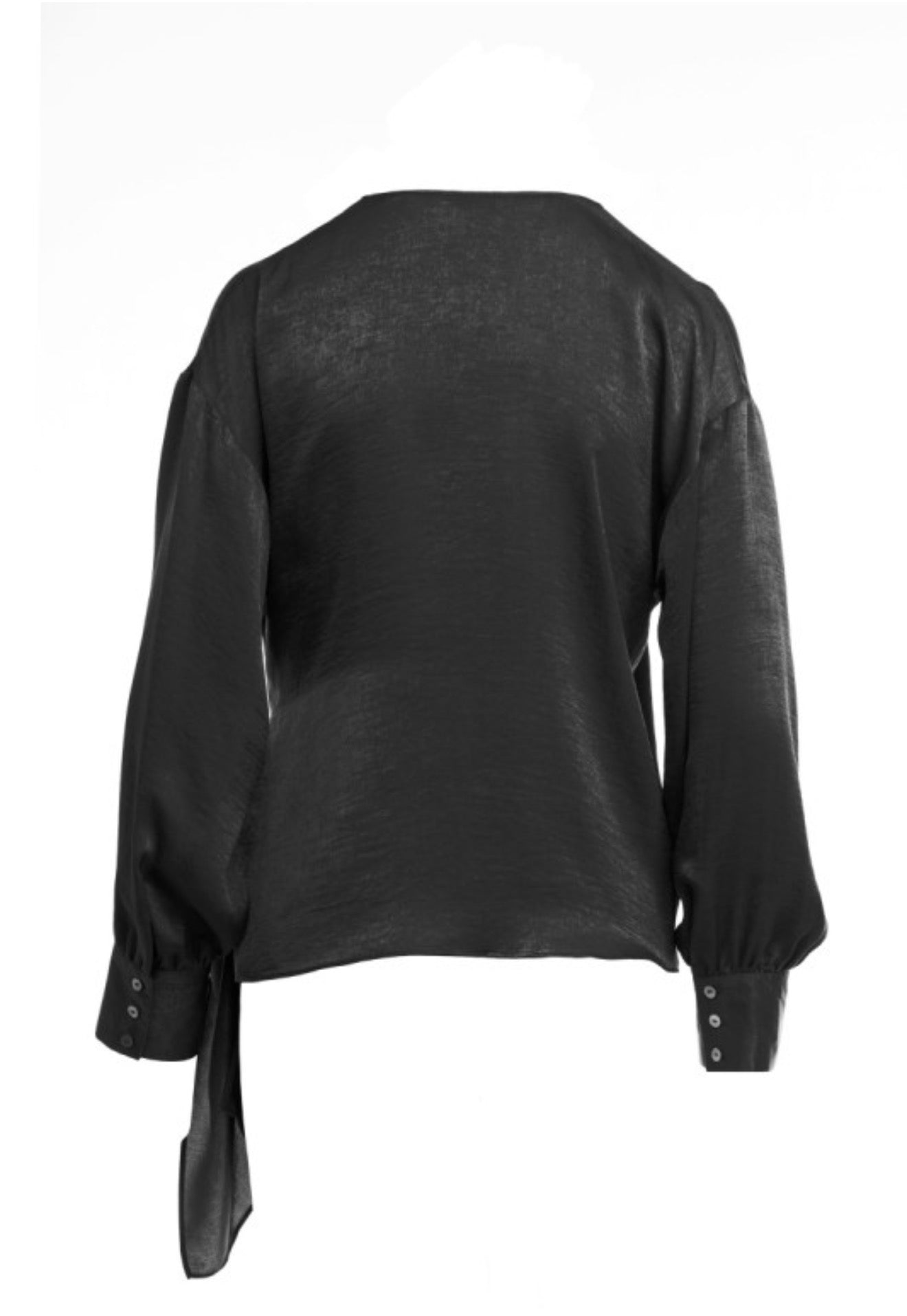 Neckline Wrap Blouse