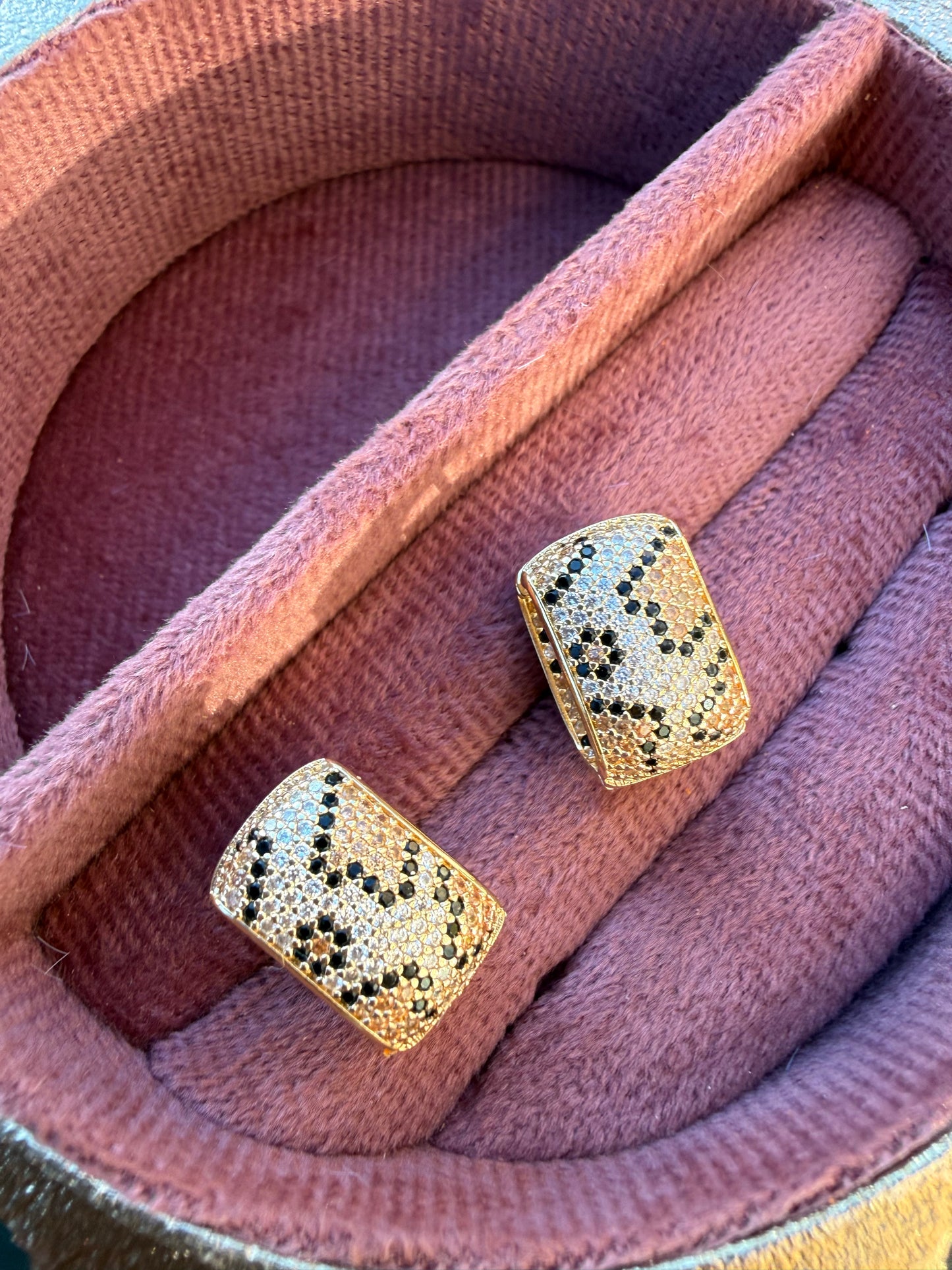 Leopard Luxe Studs