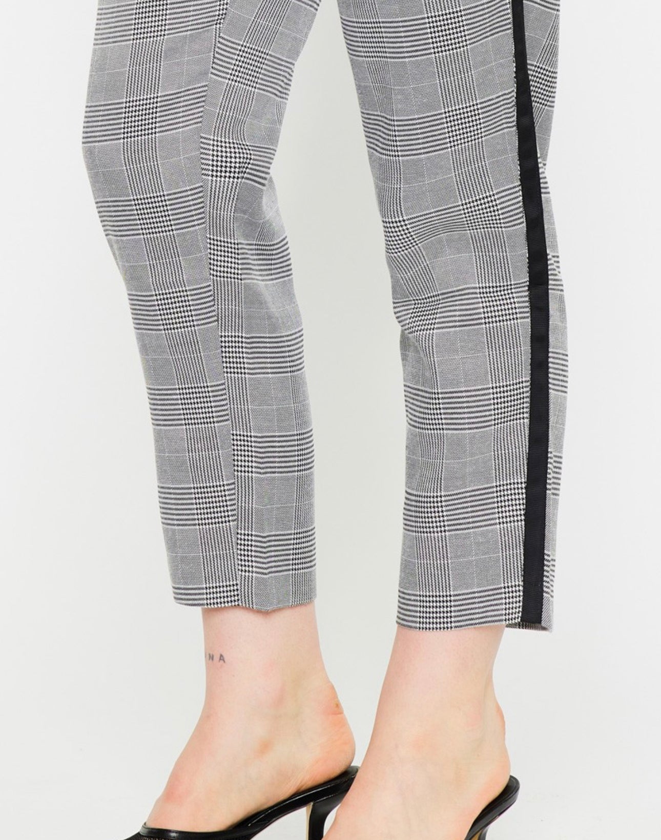 Liza Plaid Trousers