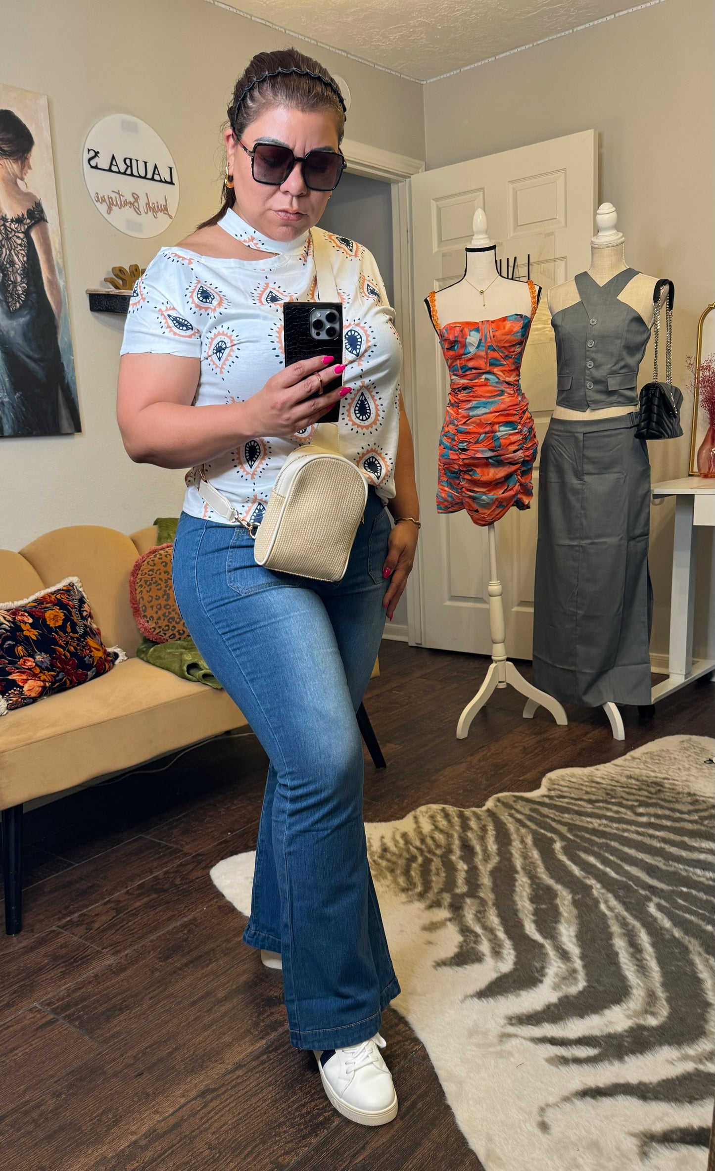 Summer Crossbody Mini Backpack