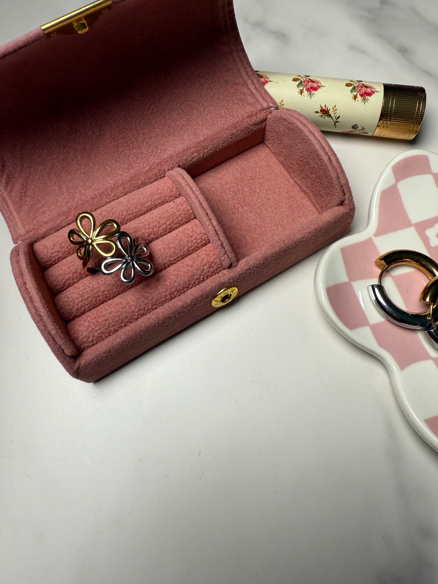 Twin Petals Ring