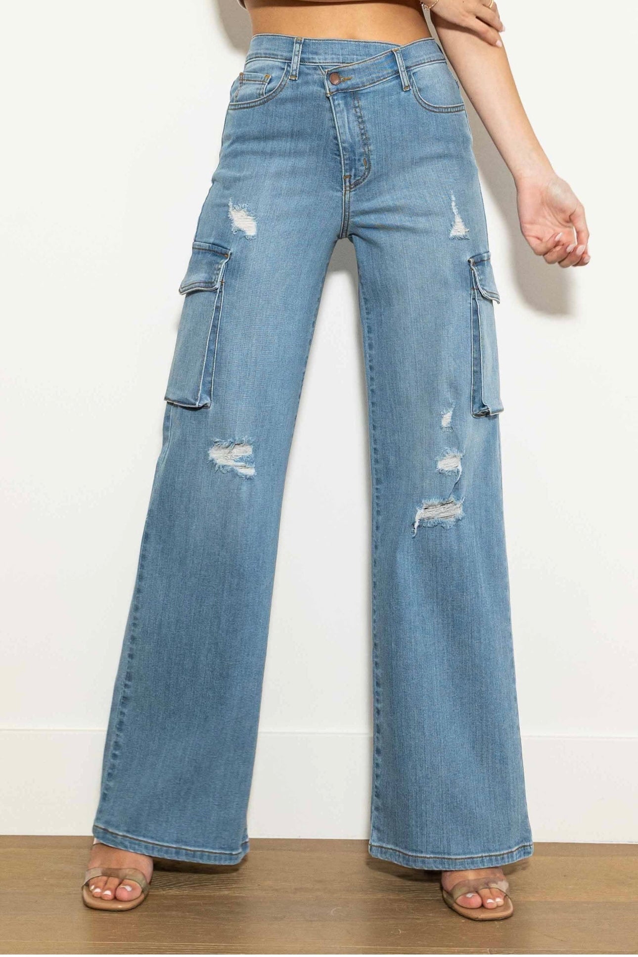 Trendy Cargo Jeans