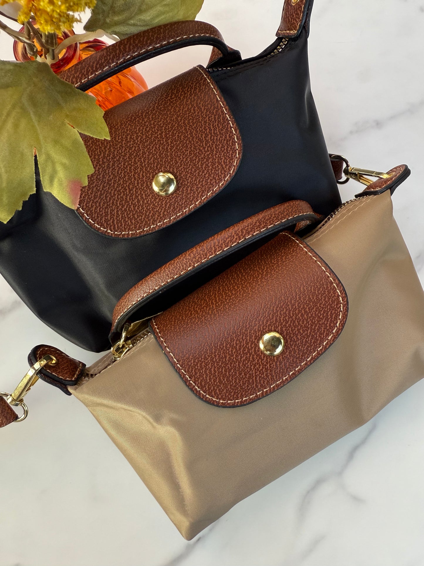 The Easy Street Mini Black Handbag