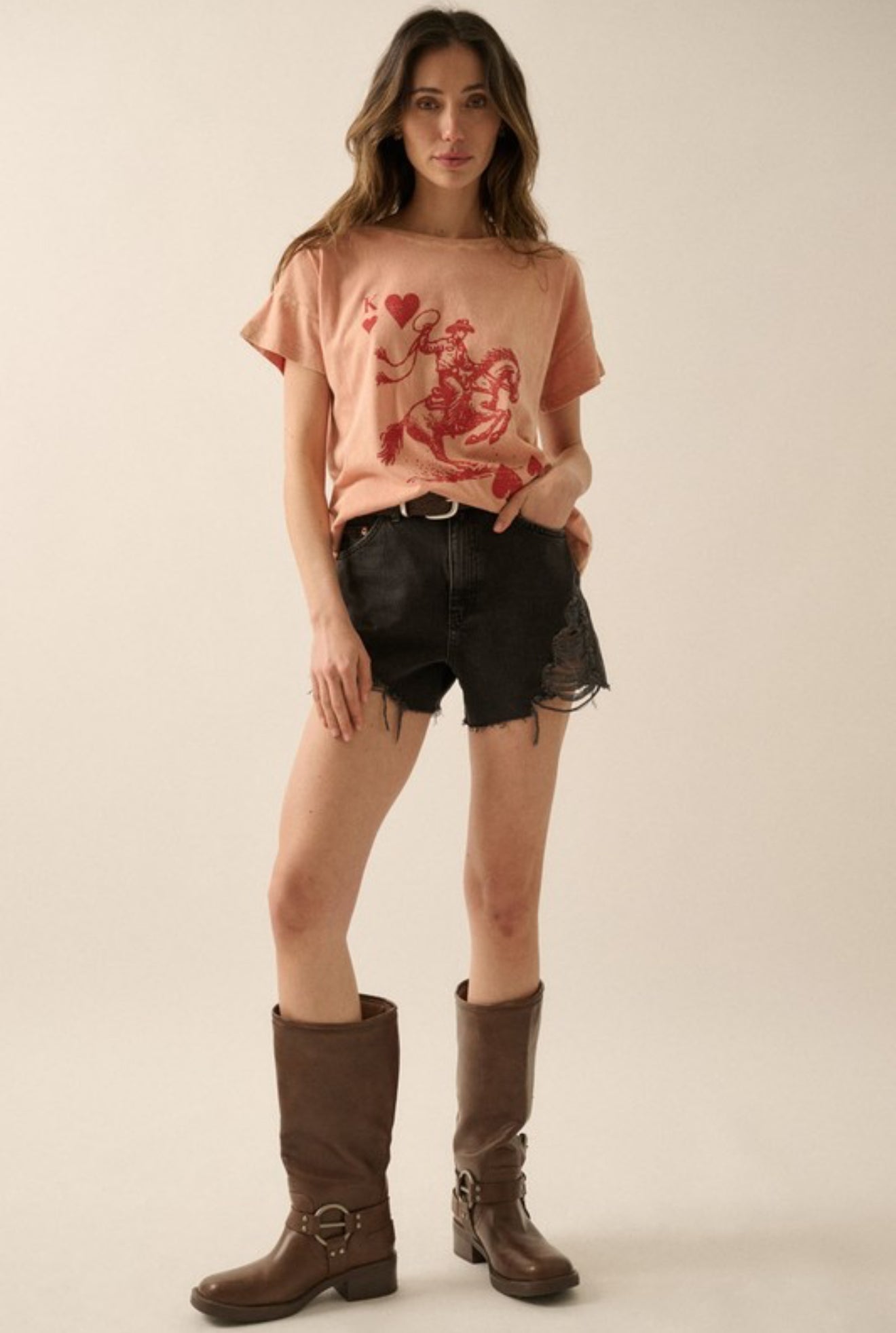 Wild Heart Cowgirl Tee