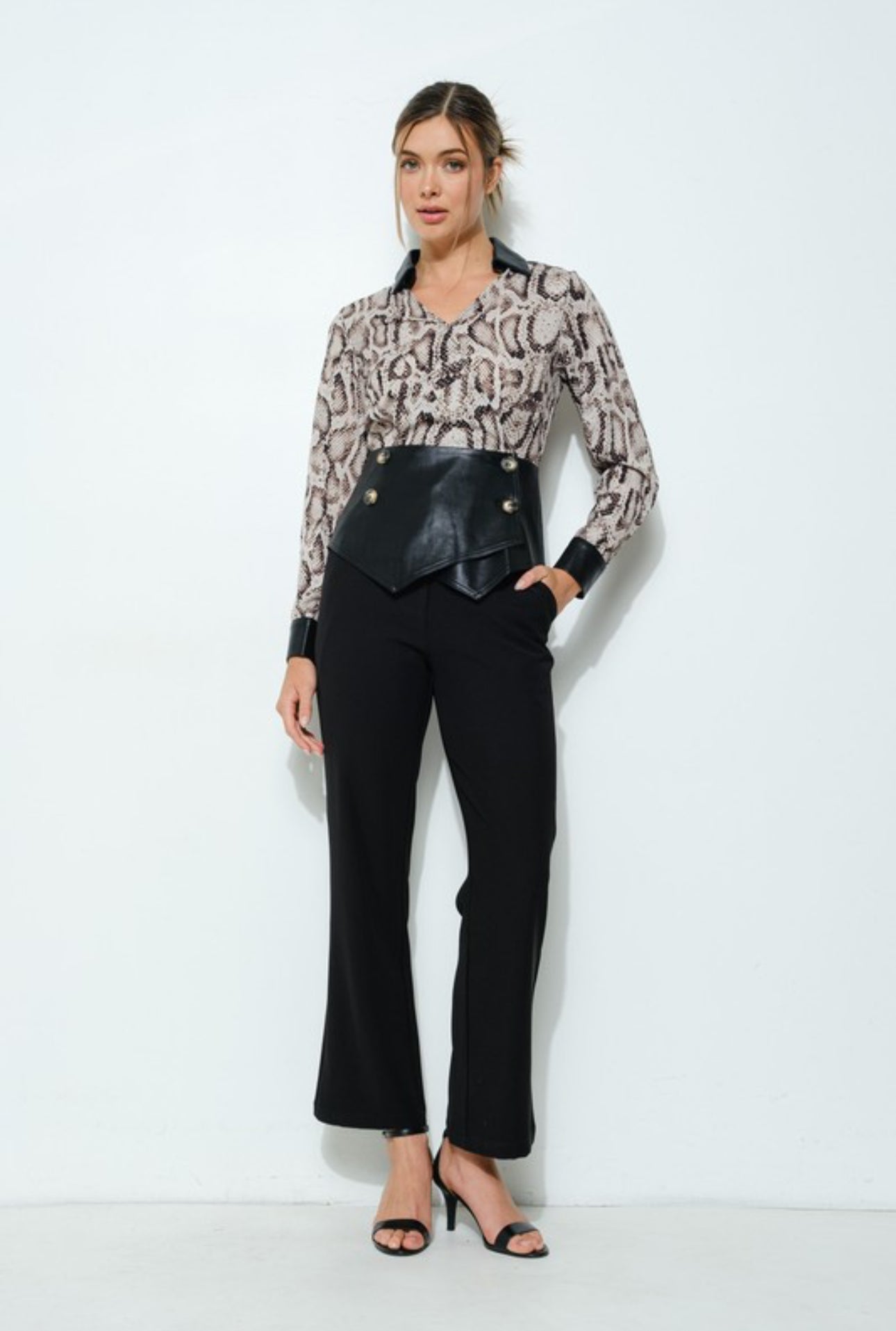 Wild West Luxe top