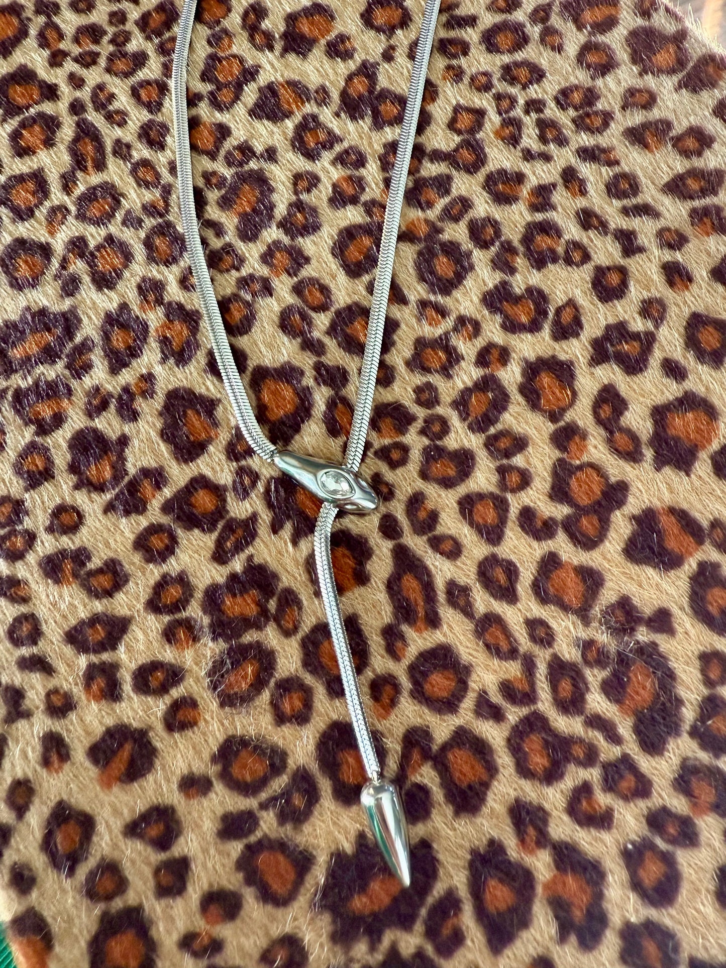 La Serpentina Snake Necklace (Gold & Silver)
