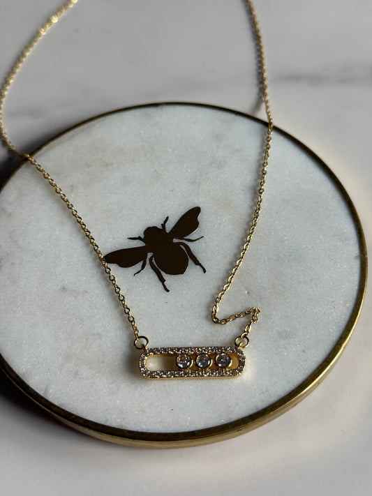 Celeste Bar Necklace