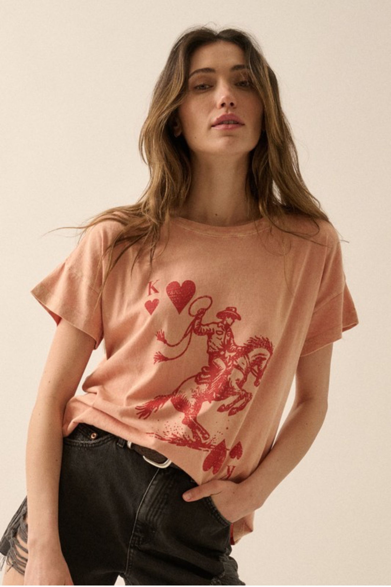 Wild Heart Cowgirl Tee