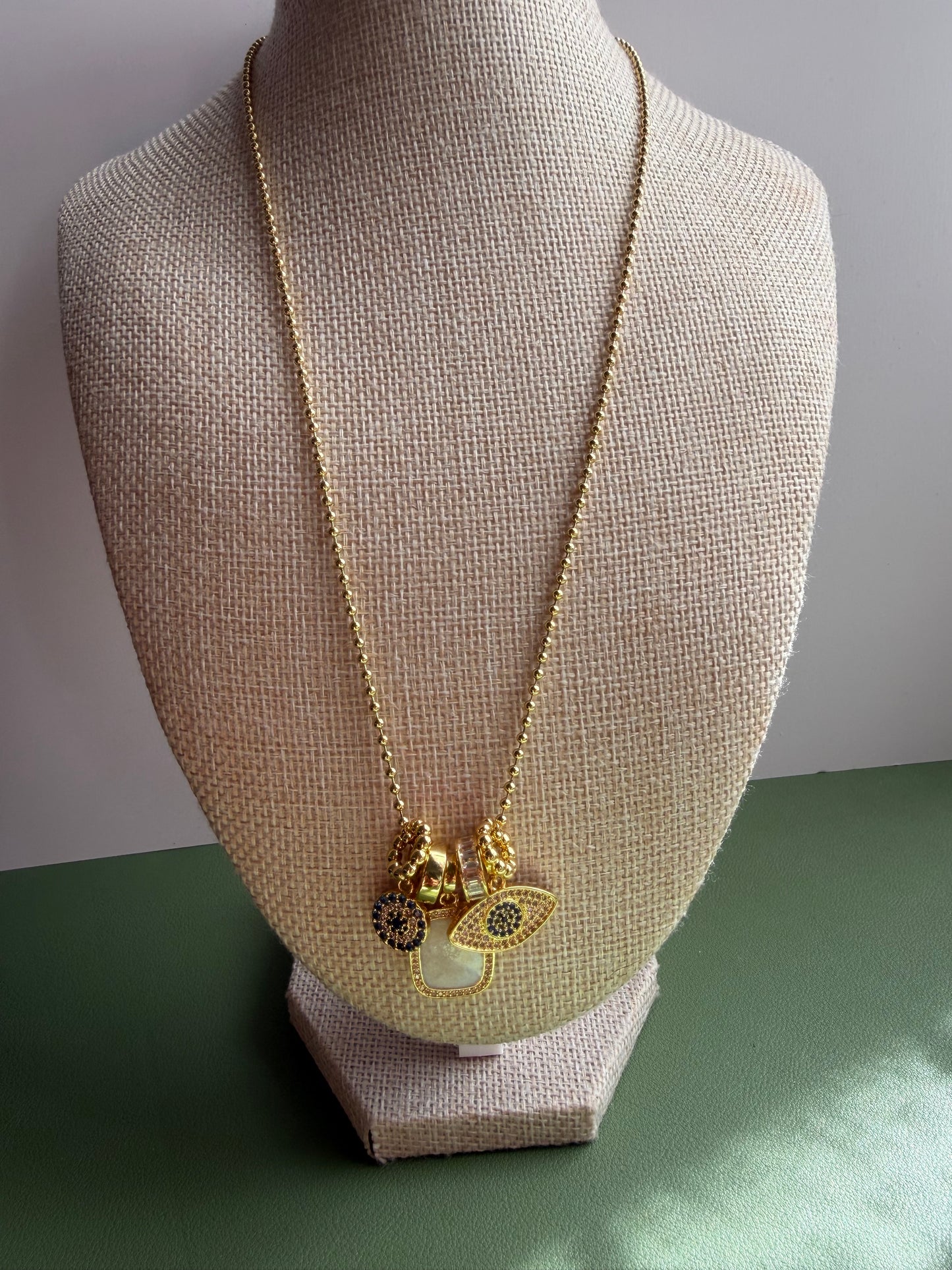 Mystic Eye Charm Necklace