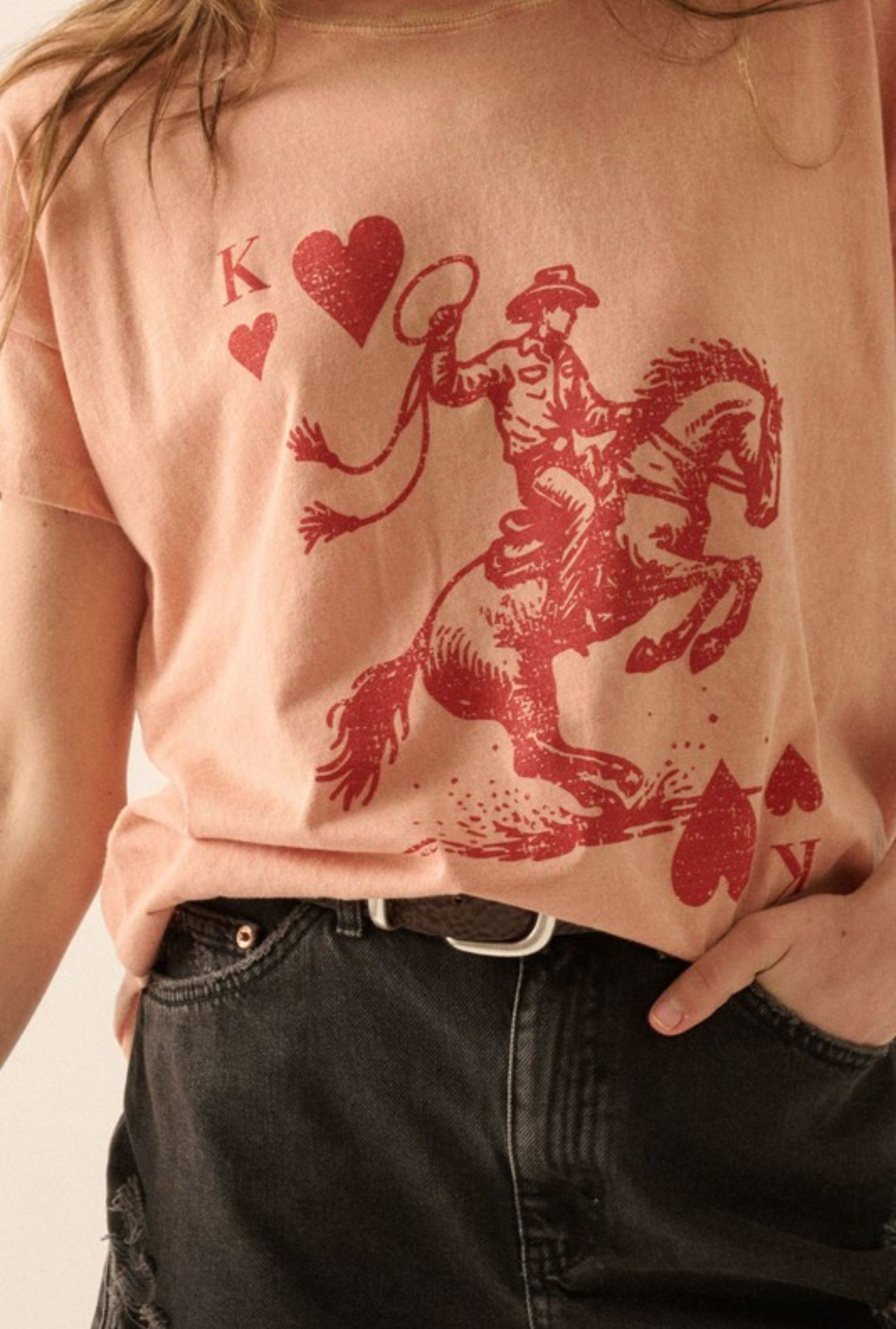 Wild Heart Cowgirl Tee