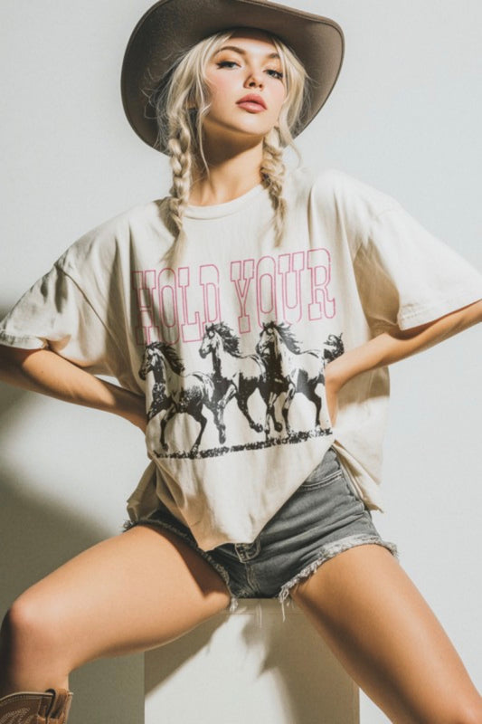 Hold Your Horses Tee