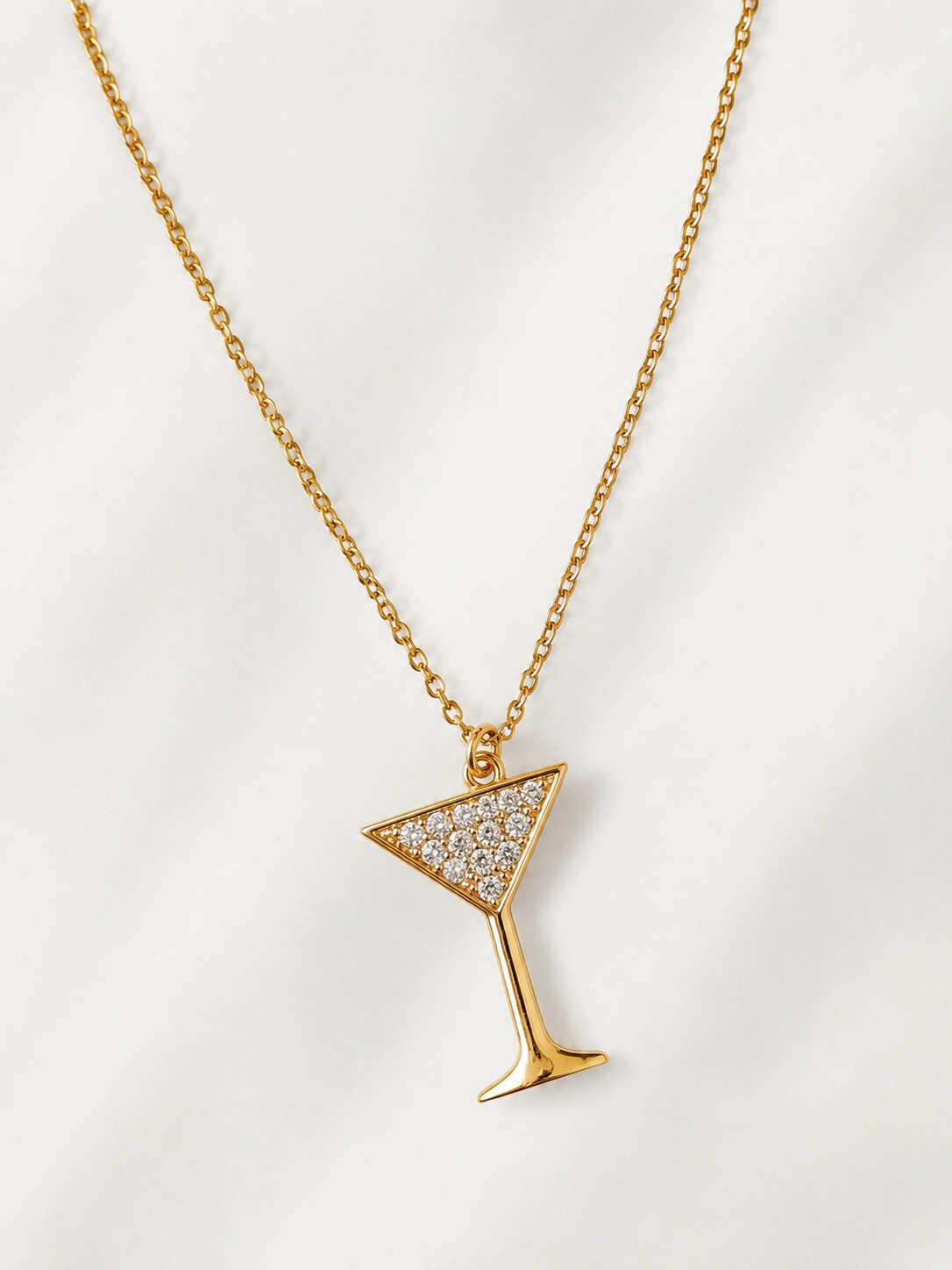Martini Sparkle Necklace