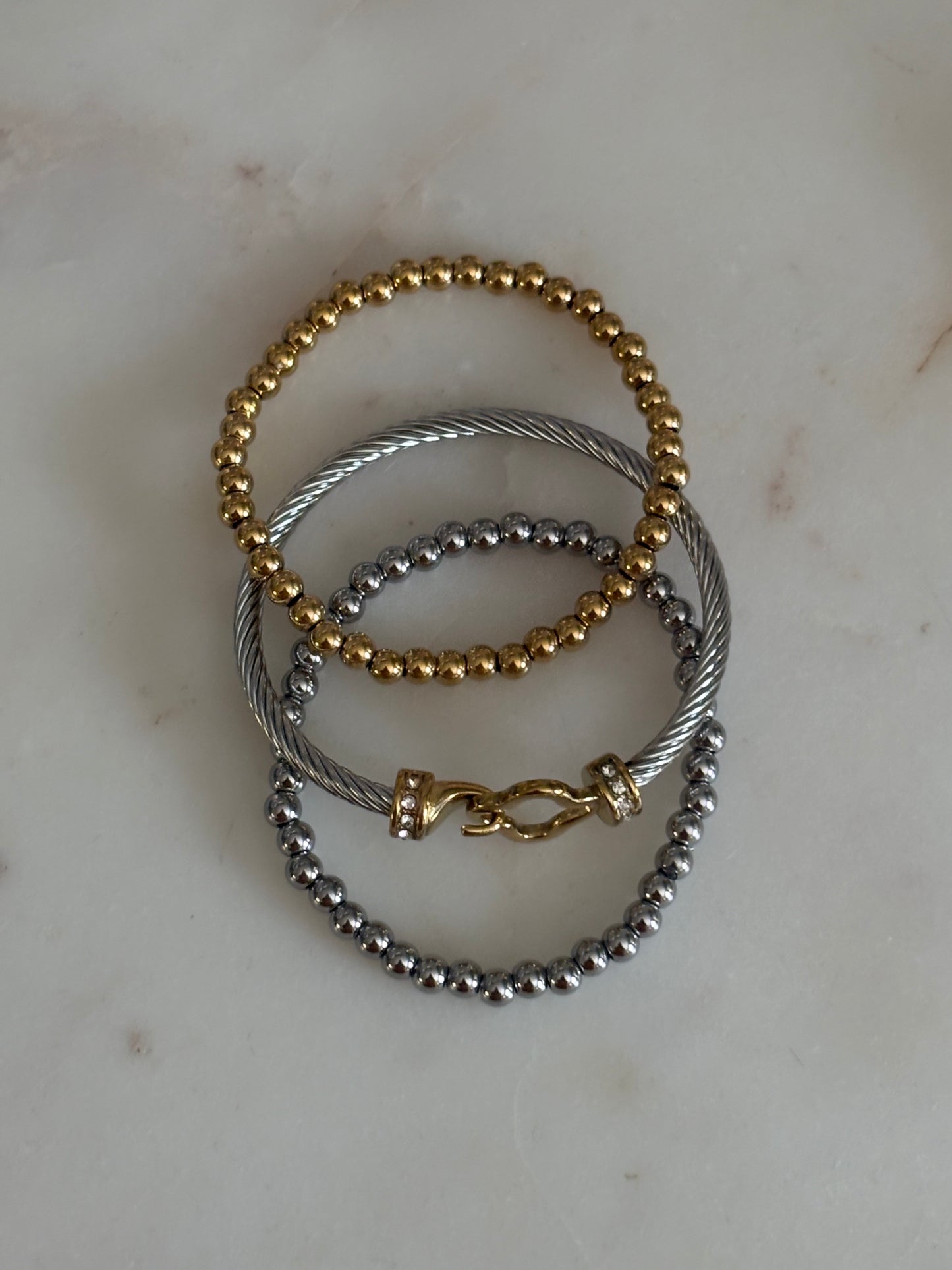 Golden Hour Bracelet Trio