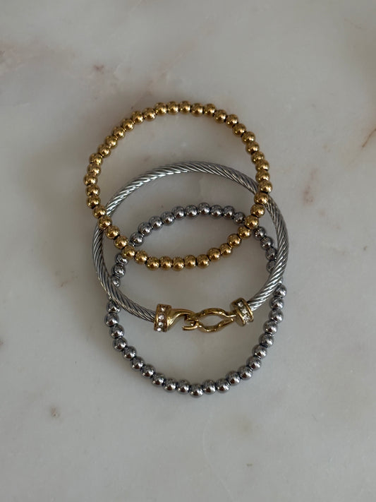 Golden Hour Bracelet Trio