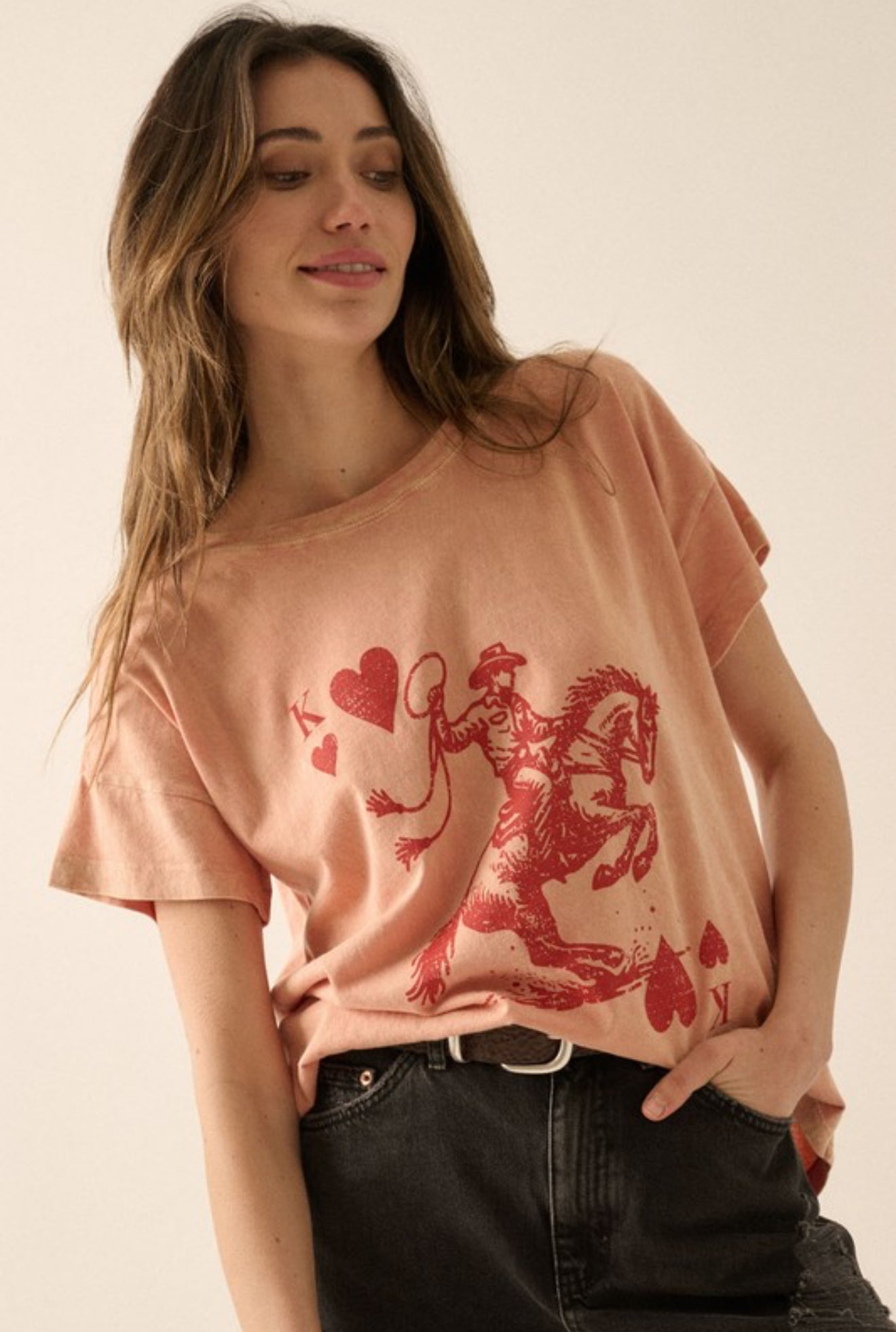 Wild Heart Cowgirl Tee