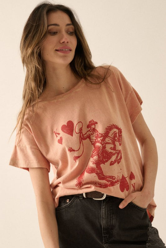 Wild Heart Cowgirl Tee