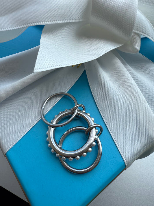 The Pearl Stack Ring