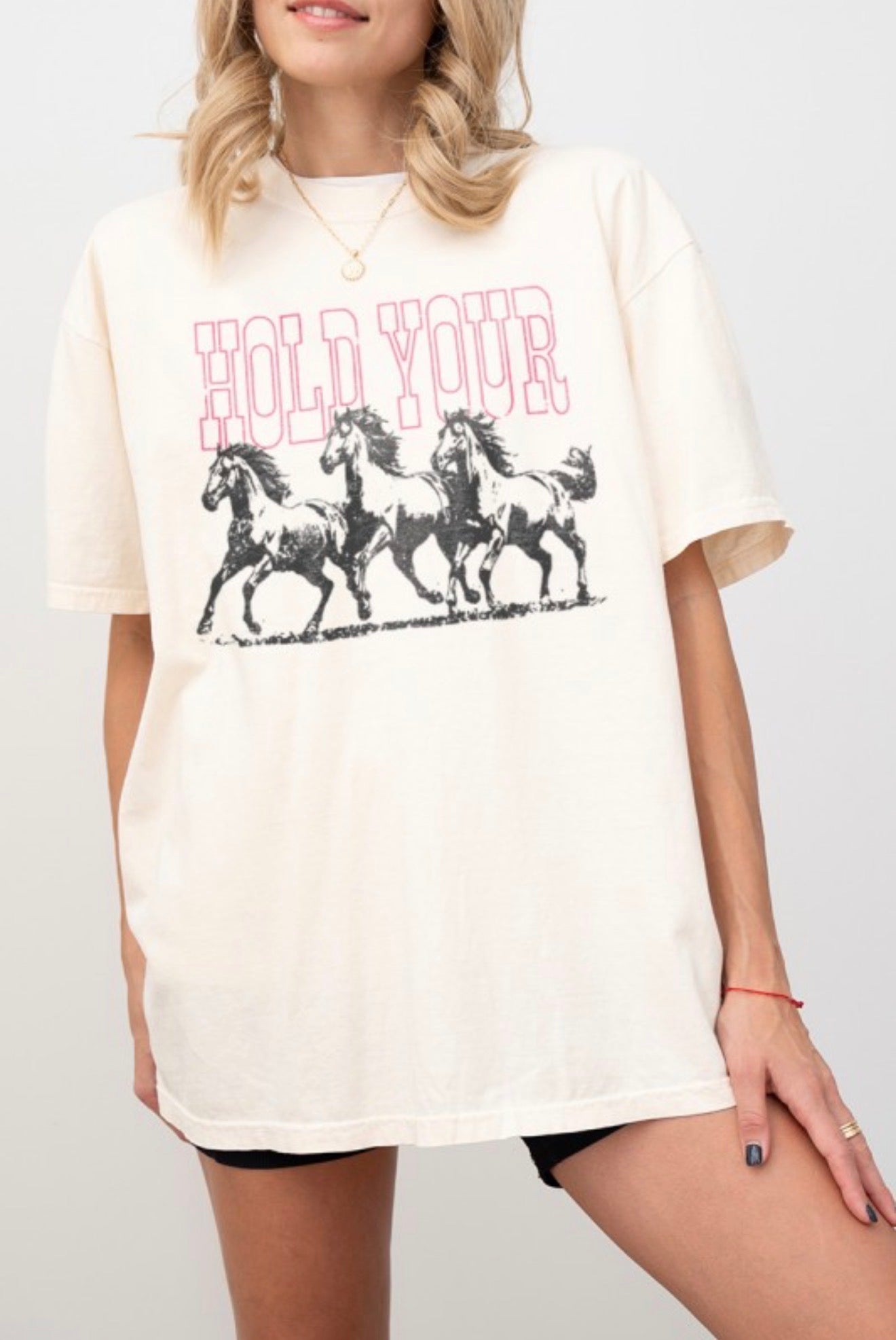 Hold Your Horses Tee