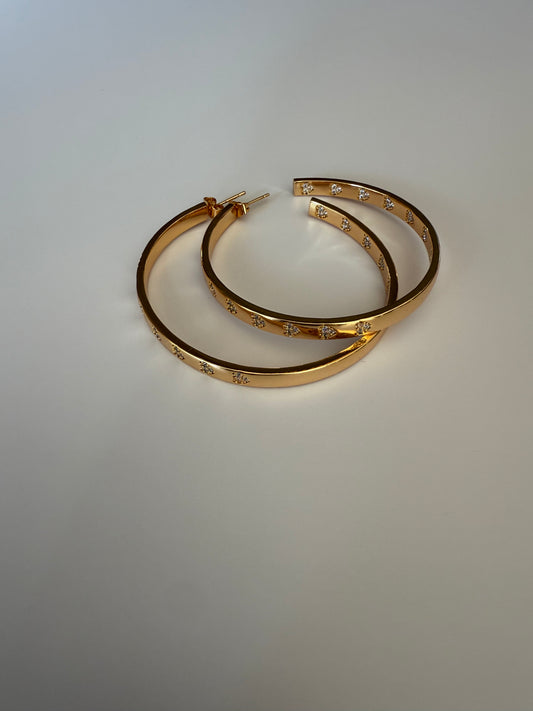 The Lavish Luxe Hoops