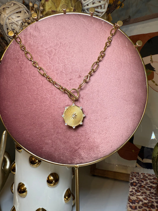 Starlight Medallion Necklace