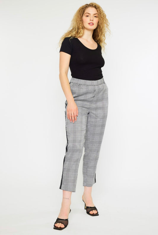 Liza Plaid Trousers