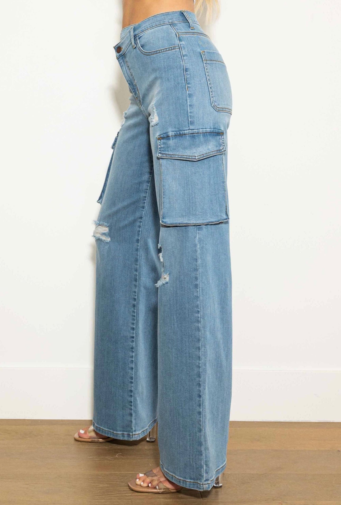 Trendy Cargo Jeans