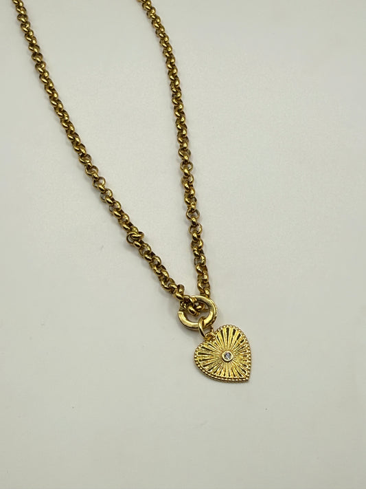 Radiant Heart Necklace