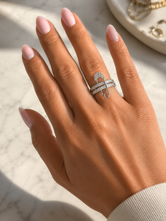 The Valencia Safety Pin Ring