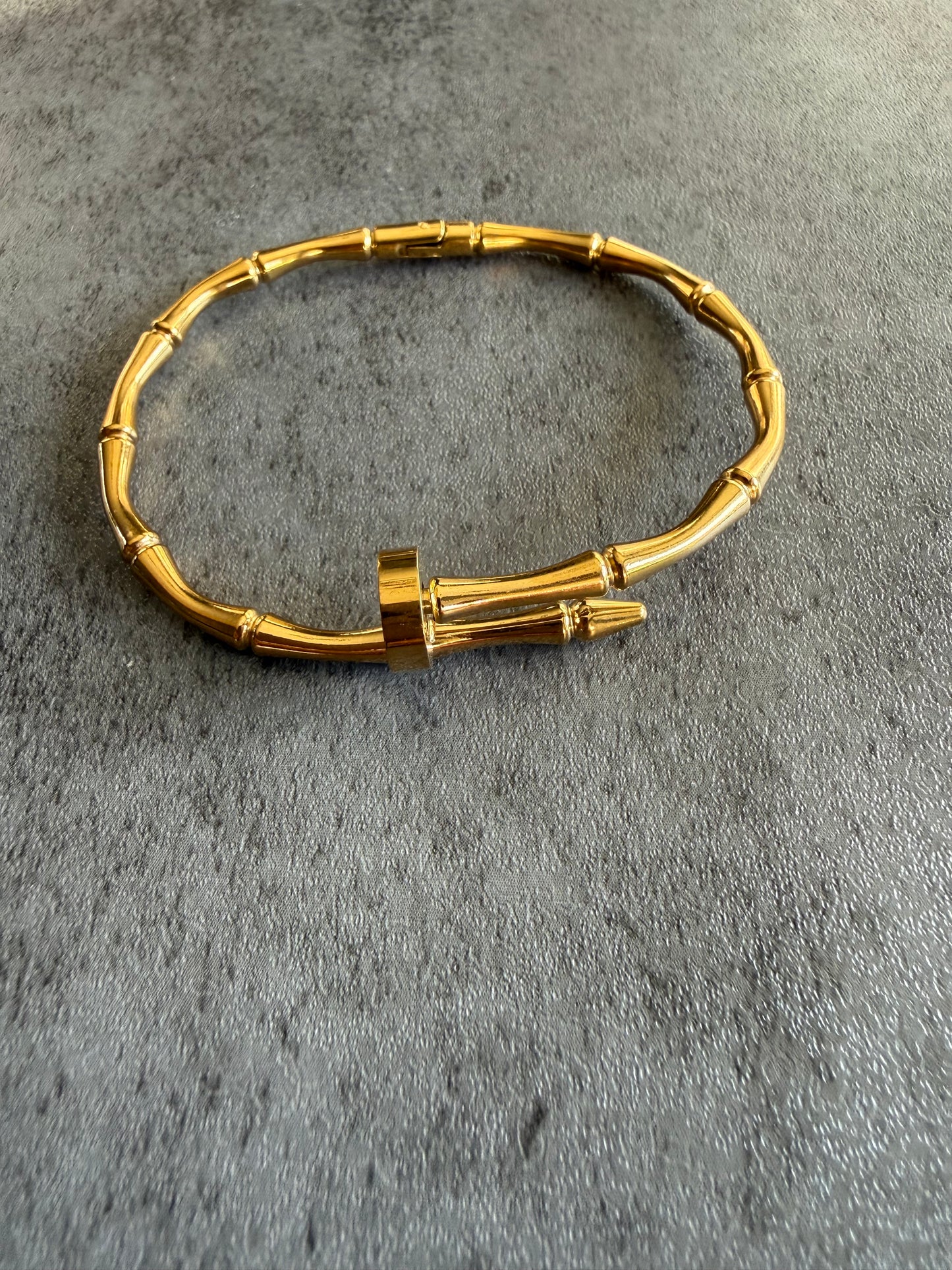 Bamboo Link Bracelet (Gold & Silver)