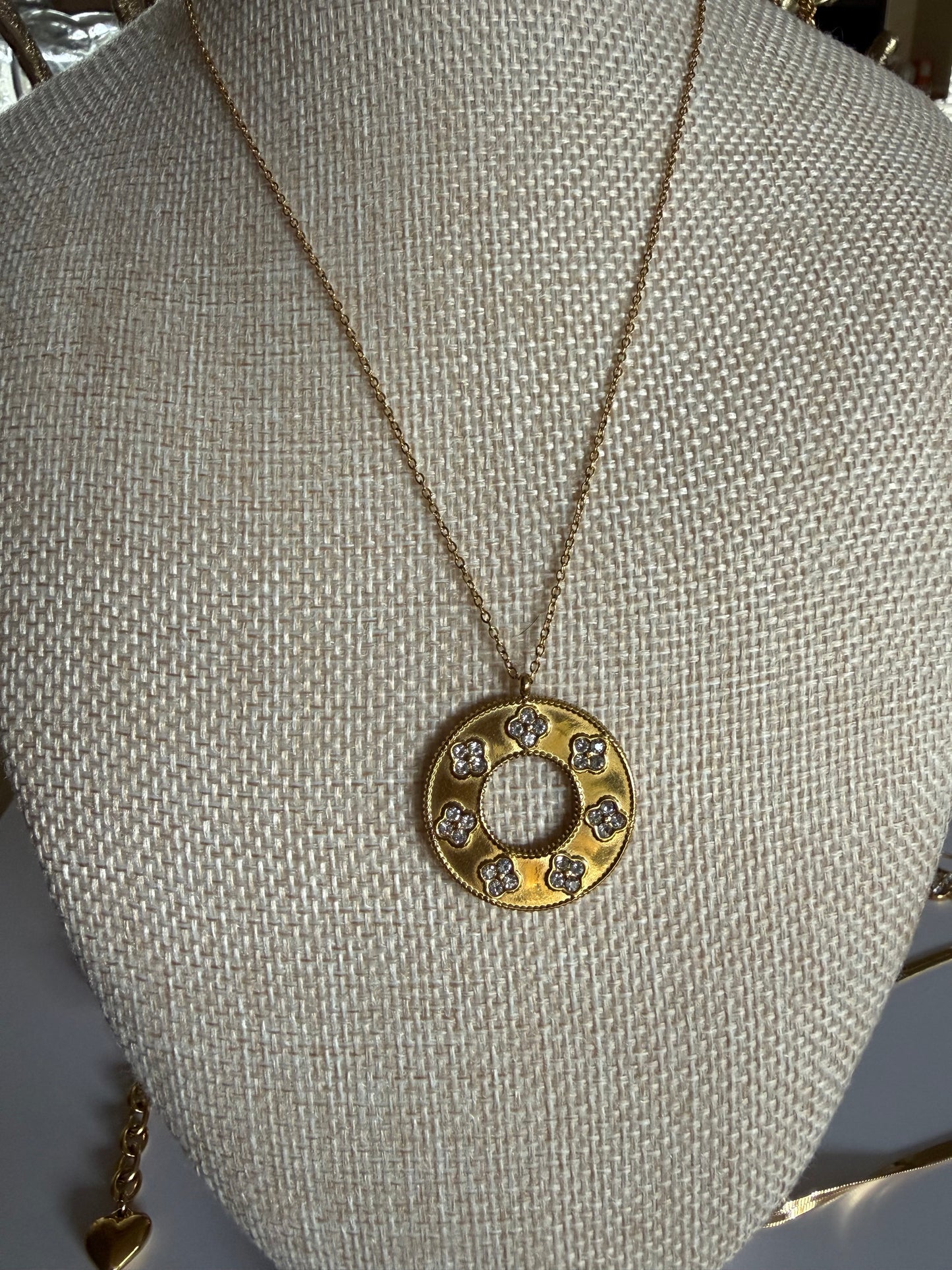 Holiday Wreath Necklace