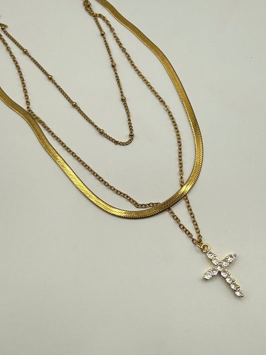 Golden Grace Layered Necklace