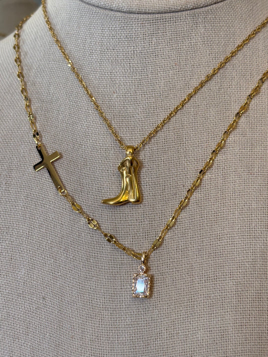 Duo Western Necklace