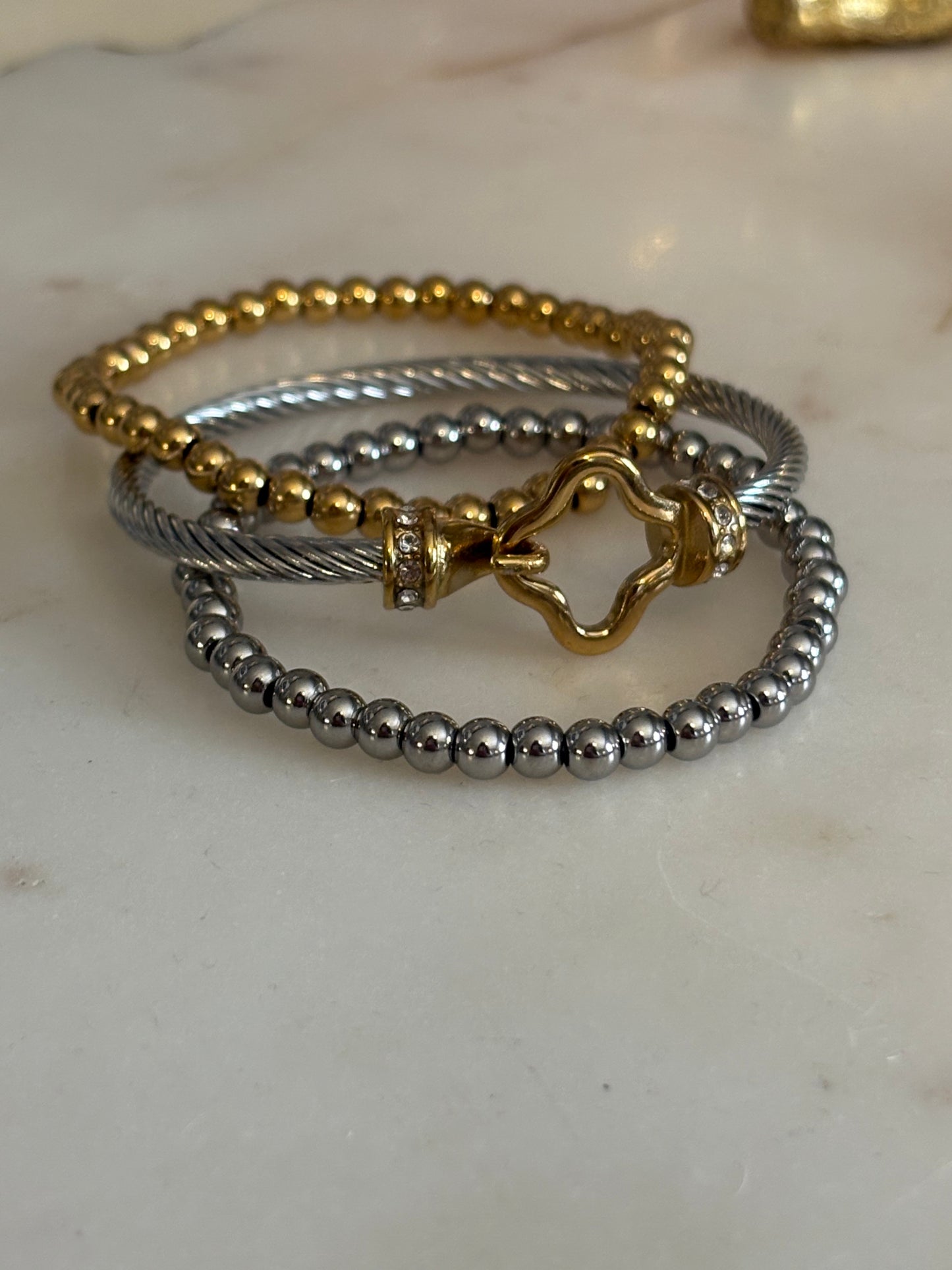 Golden Hour Bracelet Trio