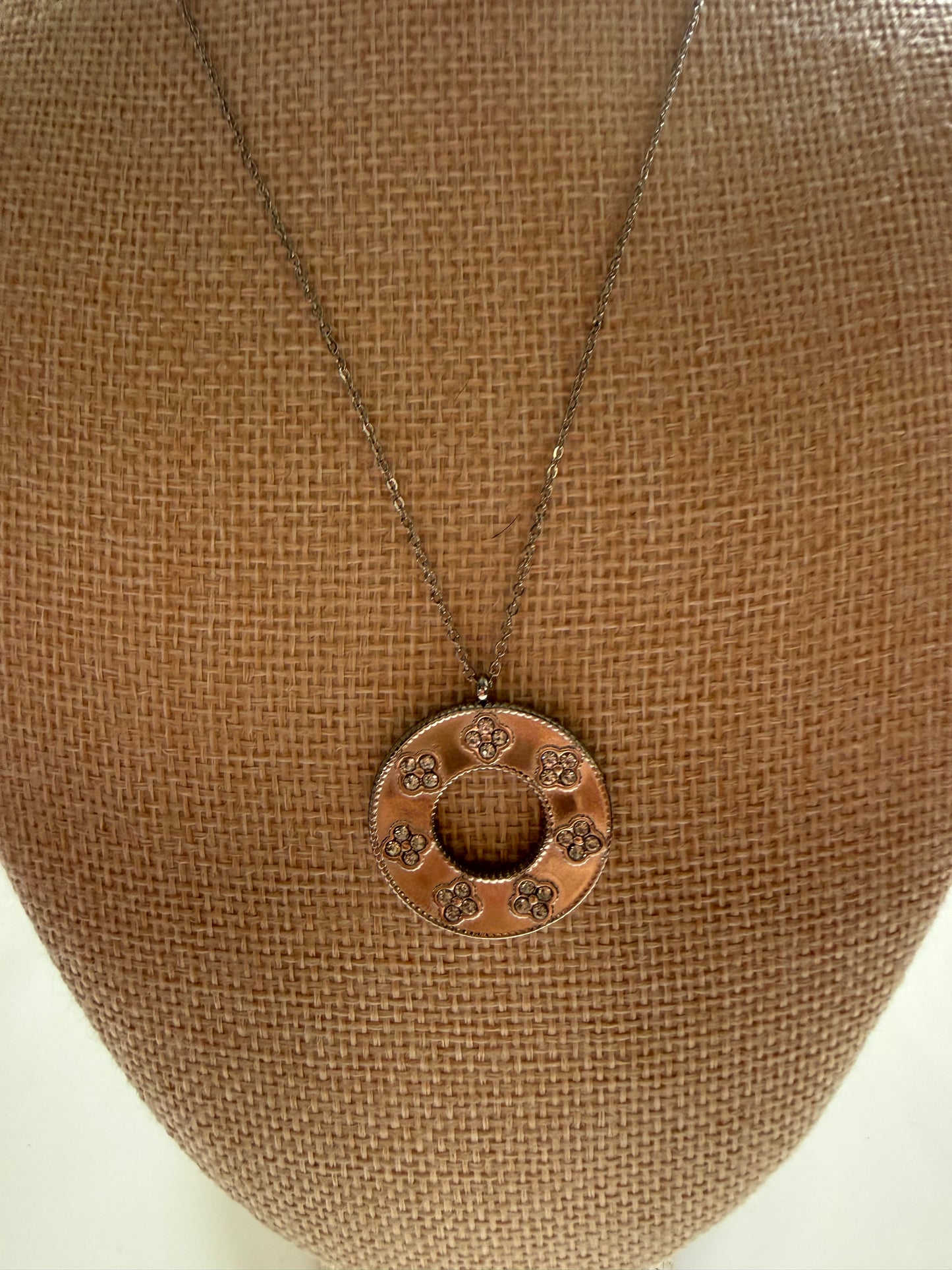 Holiday Wreath Necklace