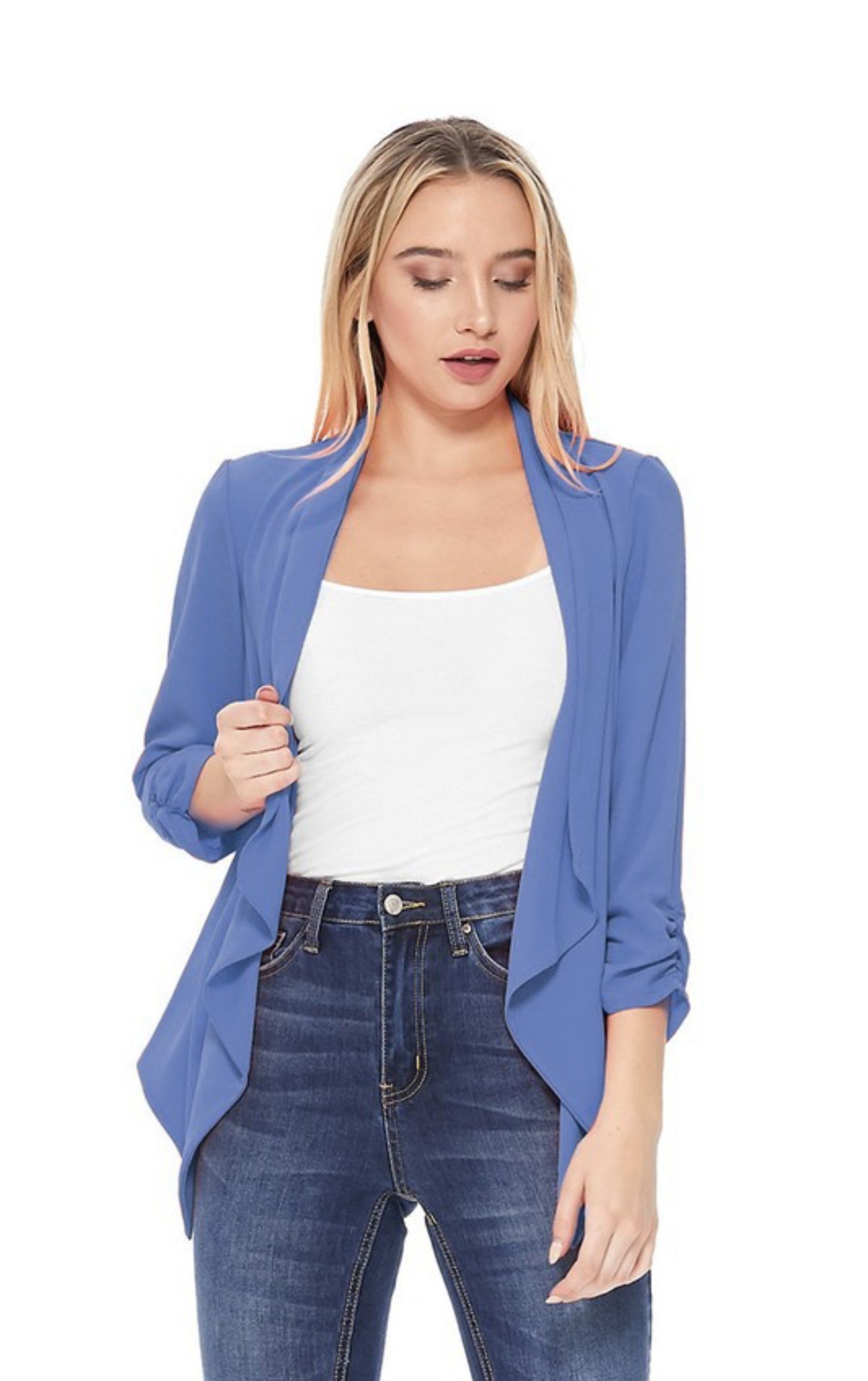 Slate Blue Cardigan
