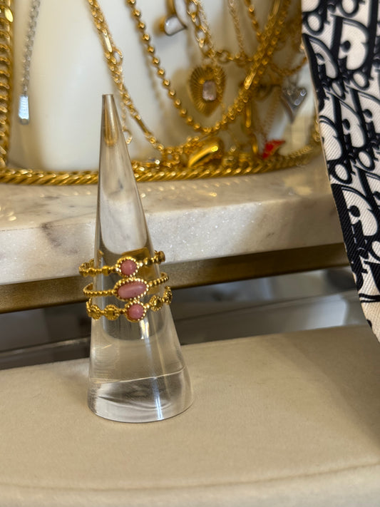 Golden Blossom Ring
