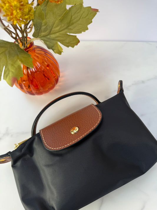 The Easy Street Mini Black Handbag