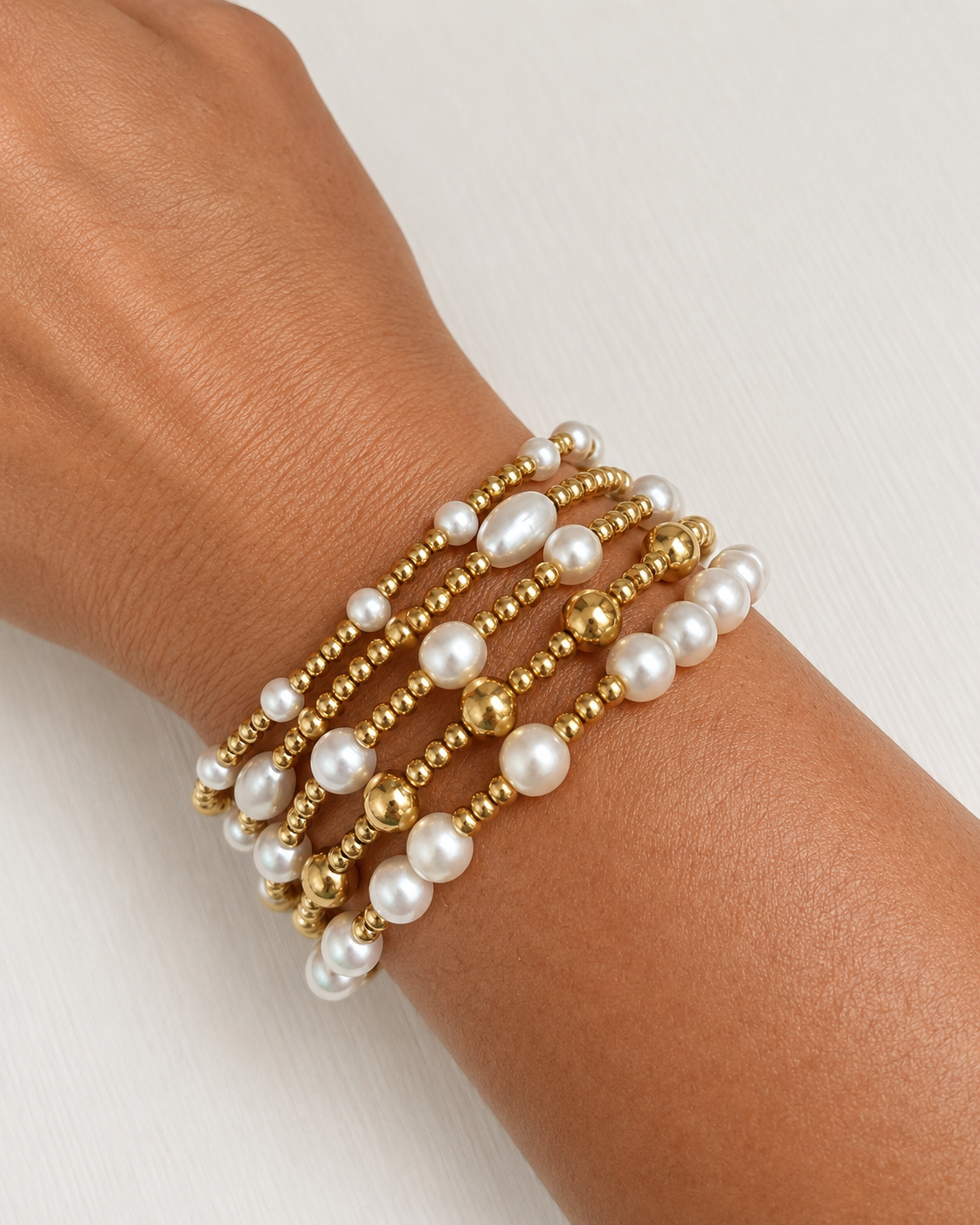 Sunlit Pearl Stack
