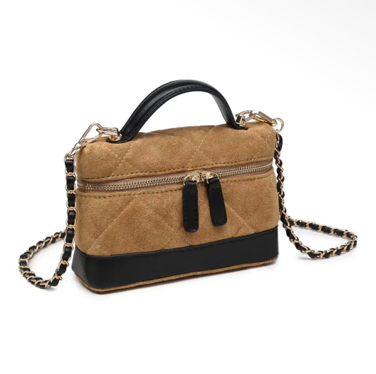 The Aspen Quilted Crossbody