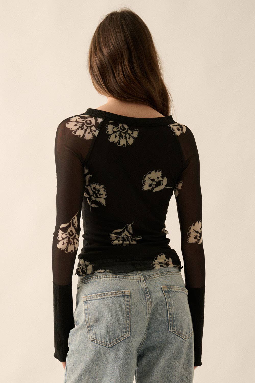 Casey Mesh Top