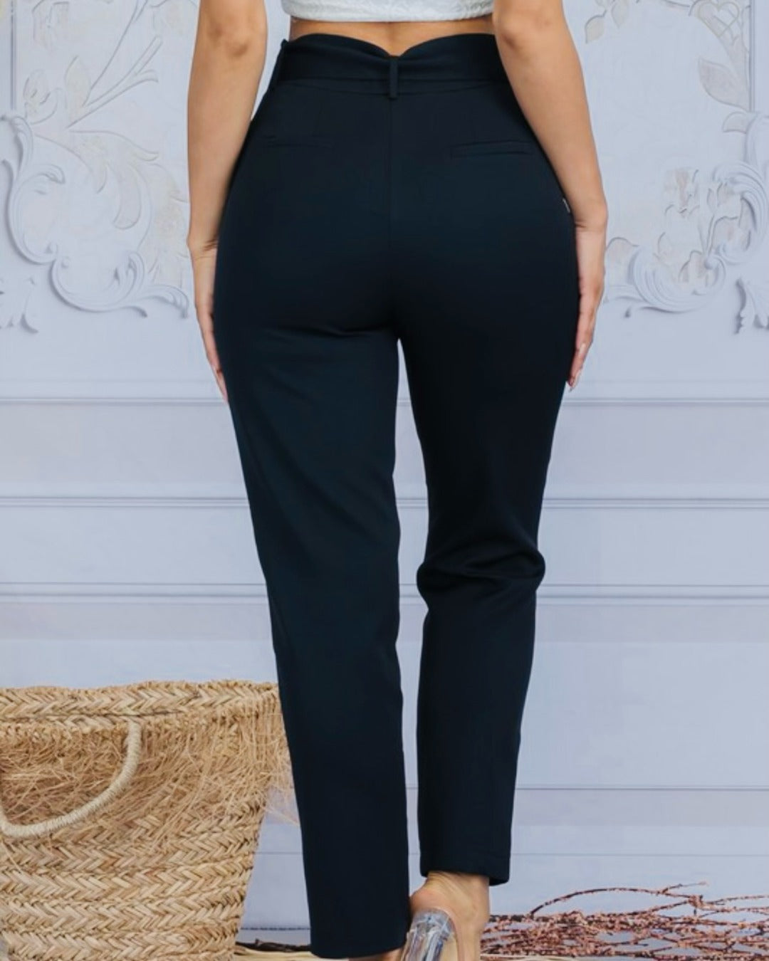 Office High Waste Pants